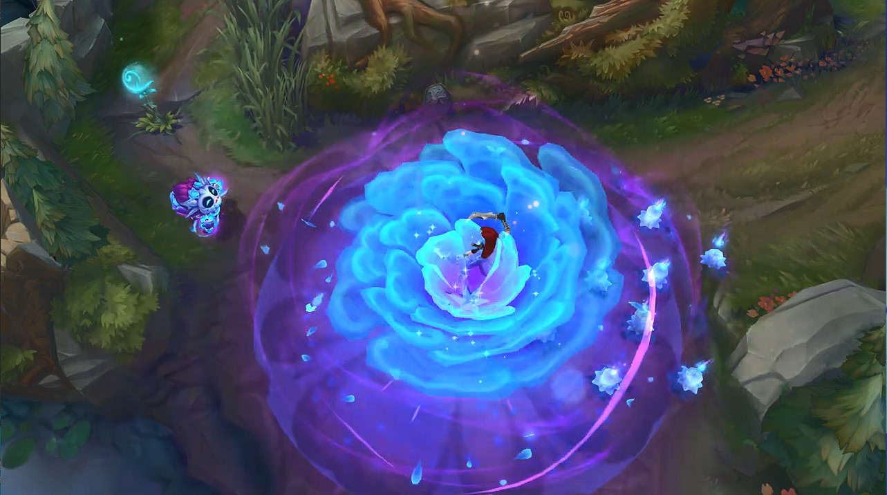 《英雄聯盟》“彼岸靈花”魂薔薇 吉格斯皮膚展示