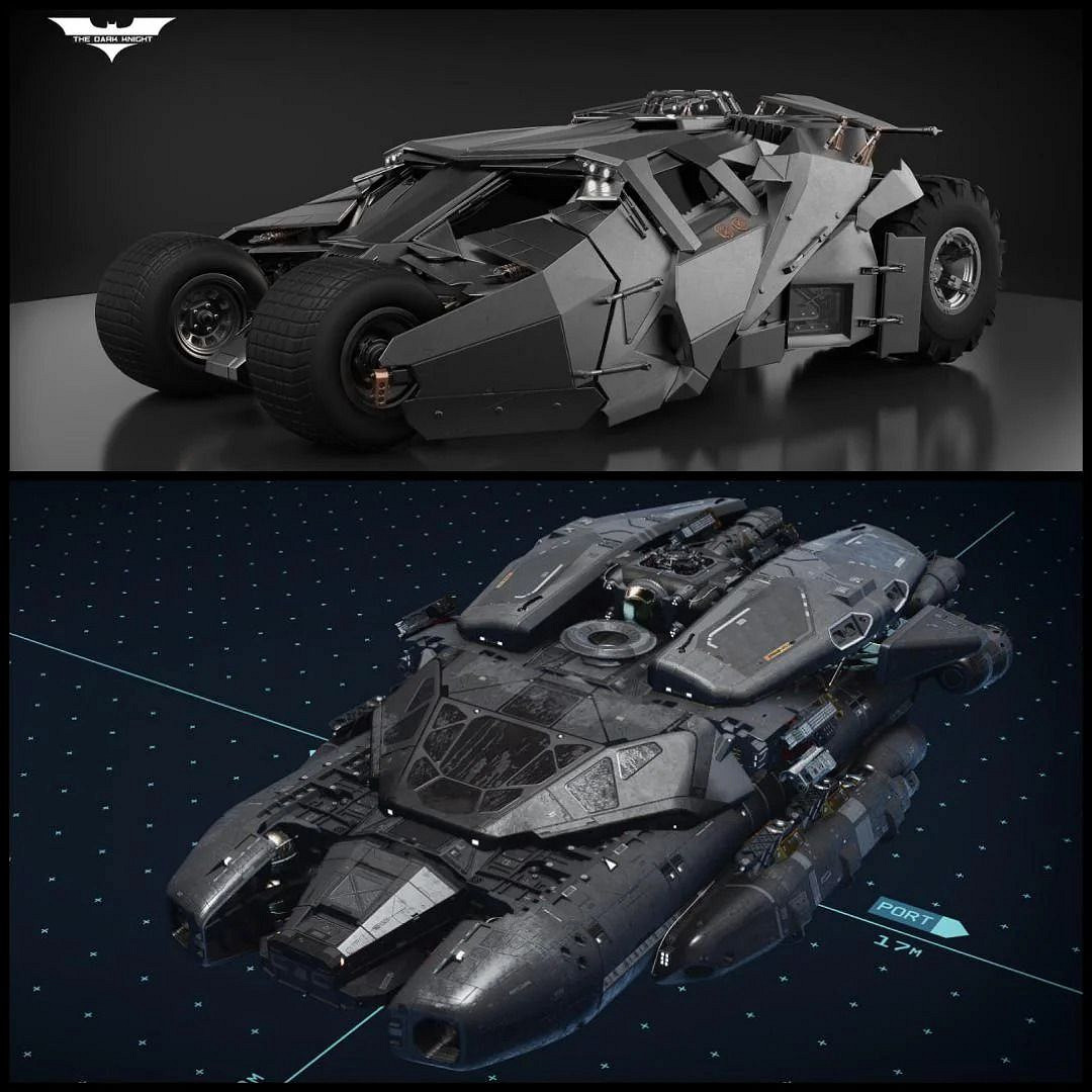 實在是太酷啦!國外玩家在《星空》中打造蝙蝠戰車! 實在是太酷啦!國外玩家在《星空》中打造蝙蝠戰車!