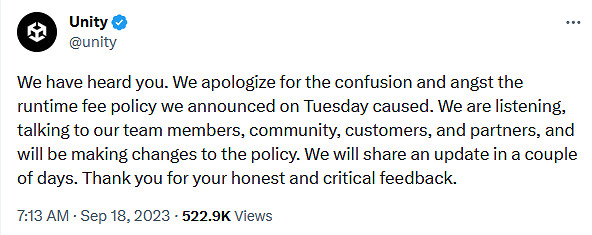 早報：《刺客教條：幻景》實機 Unity為新政策道歉