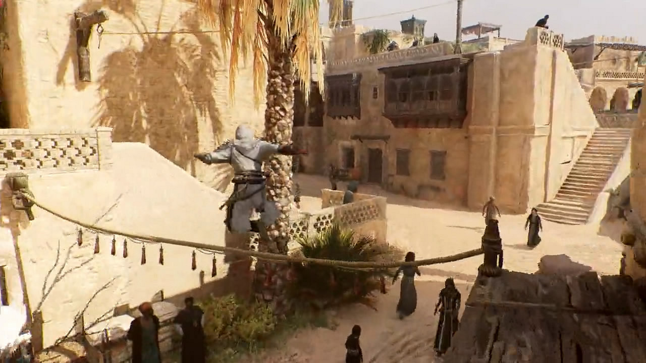 育碧公布《刺客教條：幻景》新影片：巴辛姆絲滑跑酷