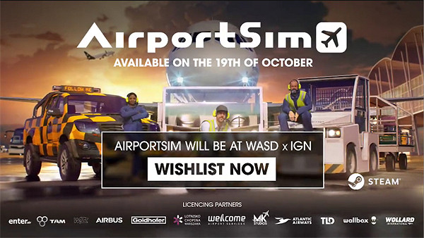 地勤模擬遊戲《機場模擬》預告片公布 免費Demo試玩! 地勤模擬遊戲《機場模擬》預告片公布 免費Demo試玩!