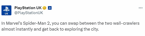 《漫威蜘蛛人2》可快速切換角色畫面 體驗極度絲滑! 《漫威蜘蛛人2》可快速切換角色畫面 體驗極度絲滑!