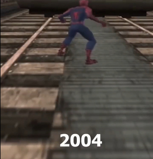 越做越差了!《蜘蛛人》2004-2020遊戲物理效果對比 越做越差了!《蜘蛛人》2004-2020遊戲物理效果對比