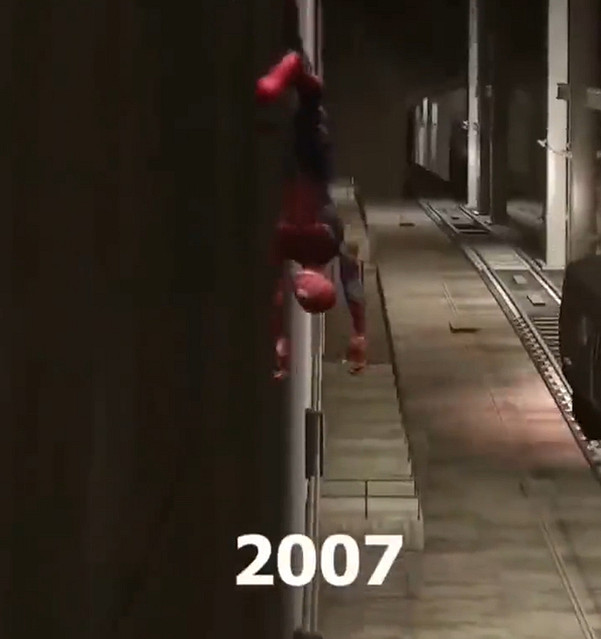 越做越差了!《蜘蛛人》2004-2020遊戲物理效果對比 越做越差了!《蜘蛛人》2004-2020遊戲物理效果對比