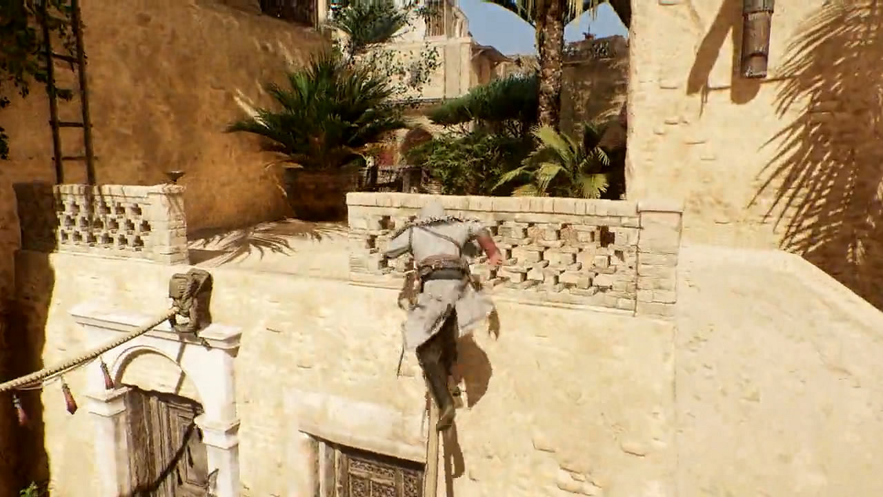 育碧公布《刺客教條：幻景》新影片：巴辛姆絲滑跑酷