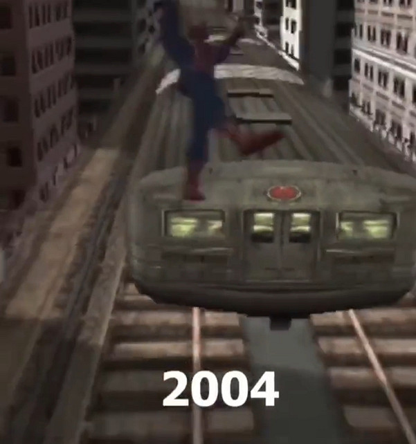 越做越差了!《蜘蛛人》2004-2020遊戲物理效果對比 越做越差了!《蜘蛛人》2004-2020遊戲物理效果對比