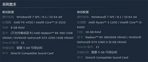 《逸劍風雲決》推薦配置介紹 《逸劍風雲決》推薦配置介紹