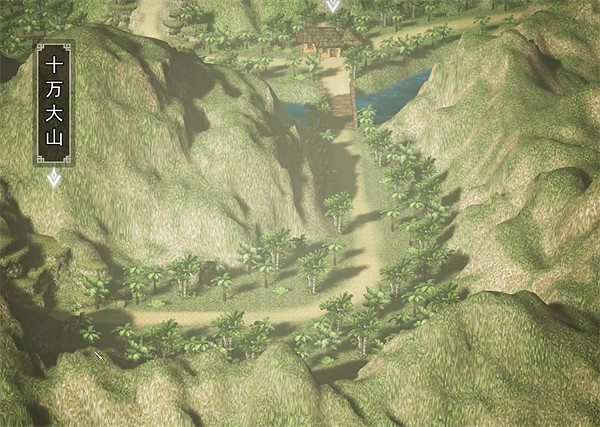 《逸劍風雲決》大地圖展示