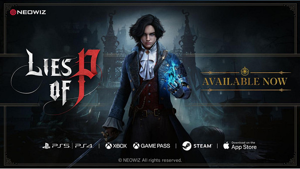 《P 的謊言》發售首日同時線上玩家數超1.3萬! 《P 的謊言》發售首日同時線上玩家數超1.3萬!