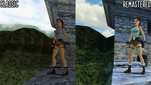 《古墓奇兵1-3復刻版》對比影片發布:勞拉更圓潤性感 《古墓奇兵1-3復刻版》對比影片發布:勞拉更圓潤性感