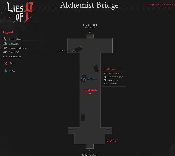 《P 的謊言》全地圖分享 全收集地圖一覽