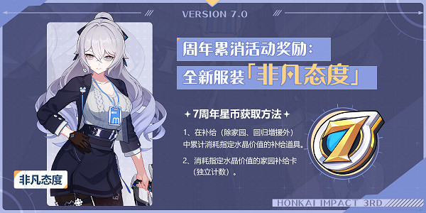 《崩壞3》七周年大鴨鴨皮膚非凡態度獲得方法