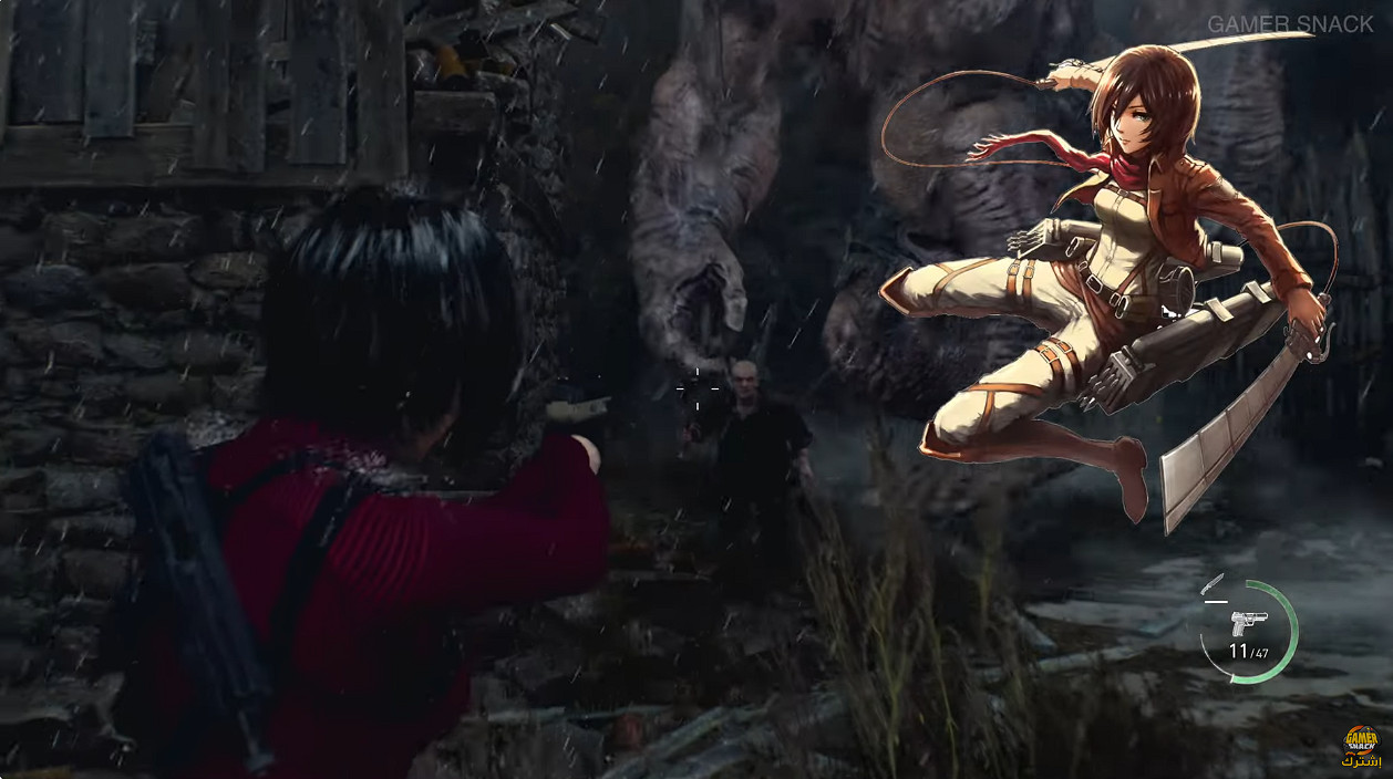 進擊的巨人？《惡靈古堡4重製版》艾達王DLC實機泄露