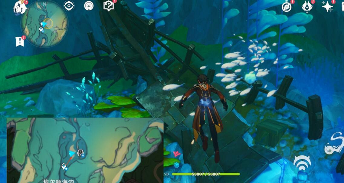 《原神》光影研學旖旎水界第五天拍照位置