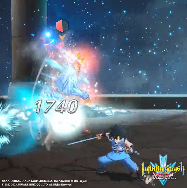 《勇者鬥惡龍 達伊的大冒險》弗雷查特Boss戰展示 《勇者鬥惡龍 達伊的大冒險》弗雷查特Boss戰展示