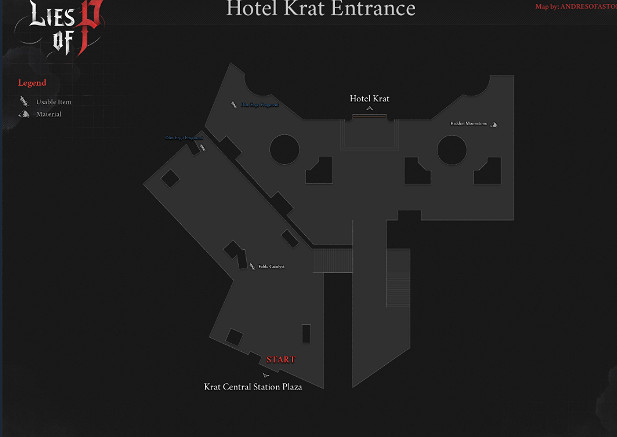 《P 的謊言》全地圖分享 全收集地圖一覽