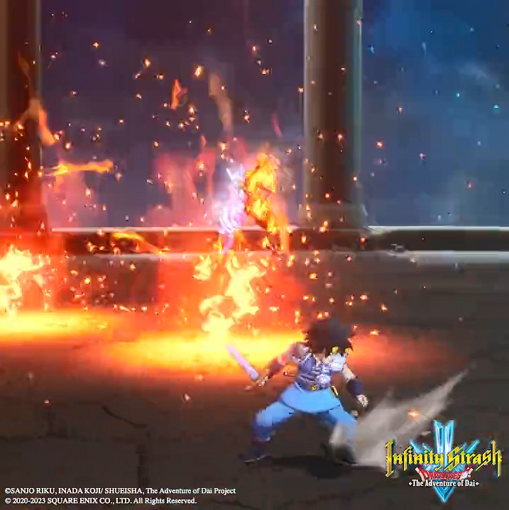 《勇者鬥惡龍 達伊的大冒險》弗雷查特Boss戰展示 《勇者鬥惡龍 達伊的大冒險》弗雷查特Boss戰展示