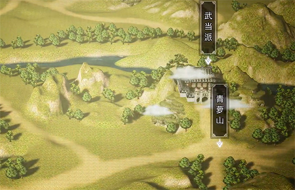 《逸劍風雲決》大地圖展示