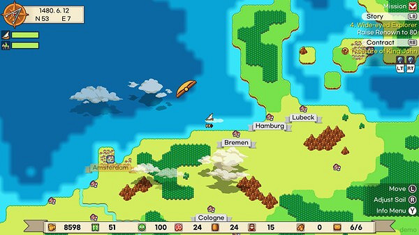 穿梭於1480年的世界!大航海遊戲《Sagres》正式發售 穿梭於1480年的世界!大航海遊戲《Sagres》正式發售