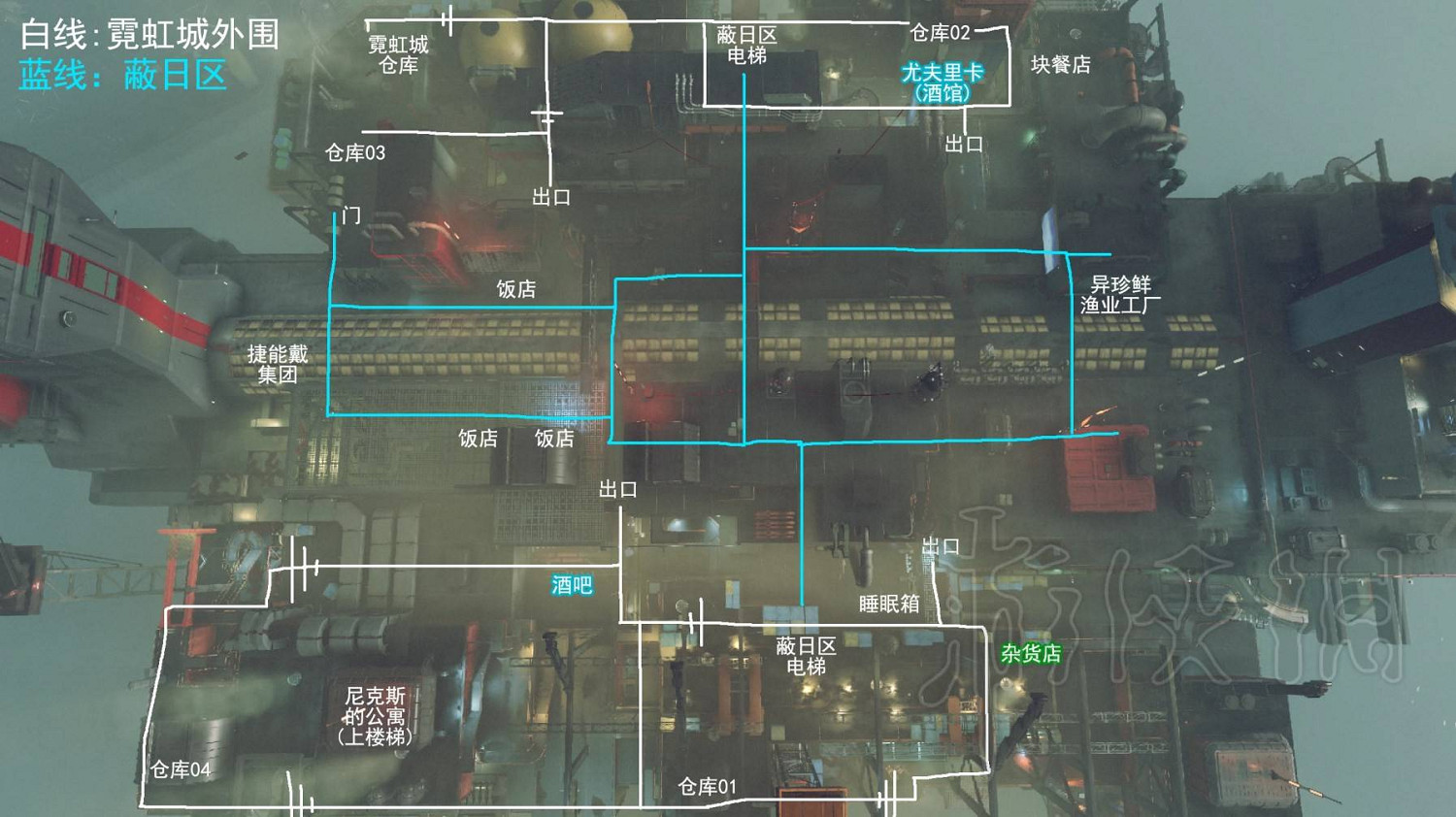 《星空》主要城市地圖分享