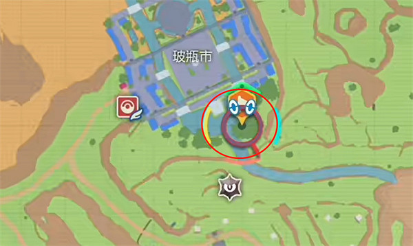 《寶可夢朱紫》古劍豹柱子位置