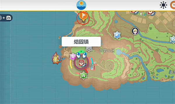 《寶可夢朱紫》古劍豹柱子位置