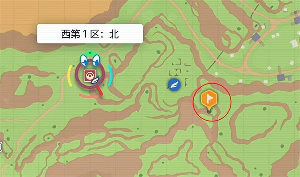 《寶可夢朱紫》古劍豹柱子位置