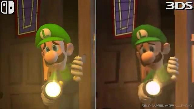 NS《路易吉洋館2HD》畫面對比原版 更清晰、生動! NS《路易吉洋館2HD》畫面對比原版 更清晰、生動!