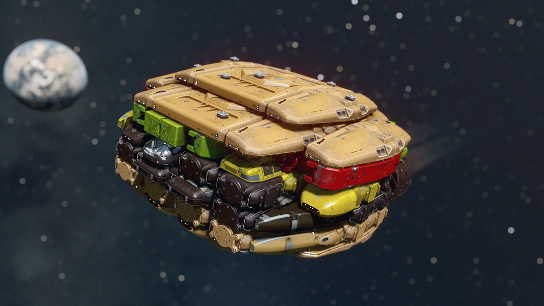 蟹黃堡秘方是哪來的？玩家曬出自製《星空》漢堡飛船