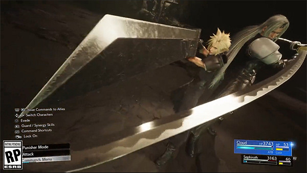 《FF7：重生》新預告公開：克勞德與薩菲羅斯強強聯手