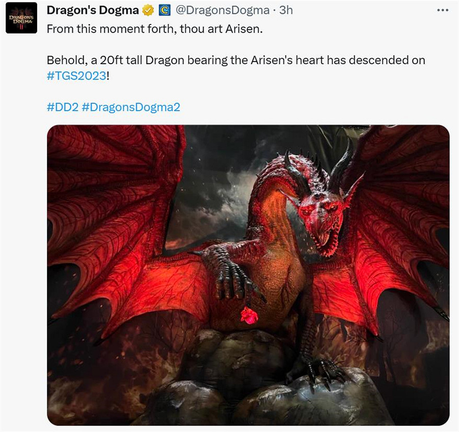 TGS23：卡普空設立《龍信2》打卡點 參與可得原創貼紙