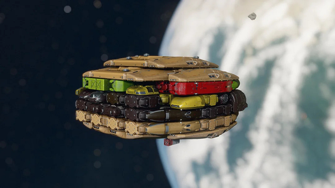 蟹黃堡秘方是哪來的？玩家曬出自製《星空》漢堡飛船