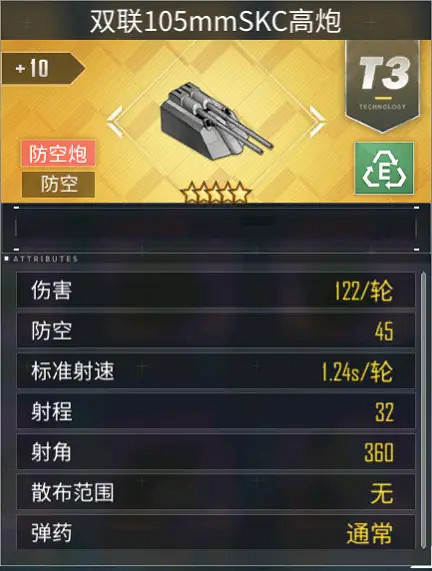 《碧藍航線》防空炮選擇攻略 2020防空炮怎麽選