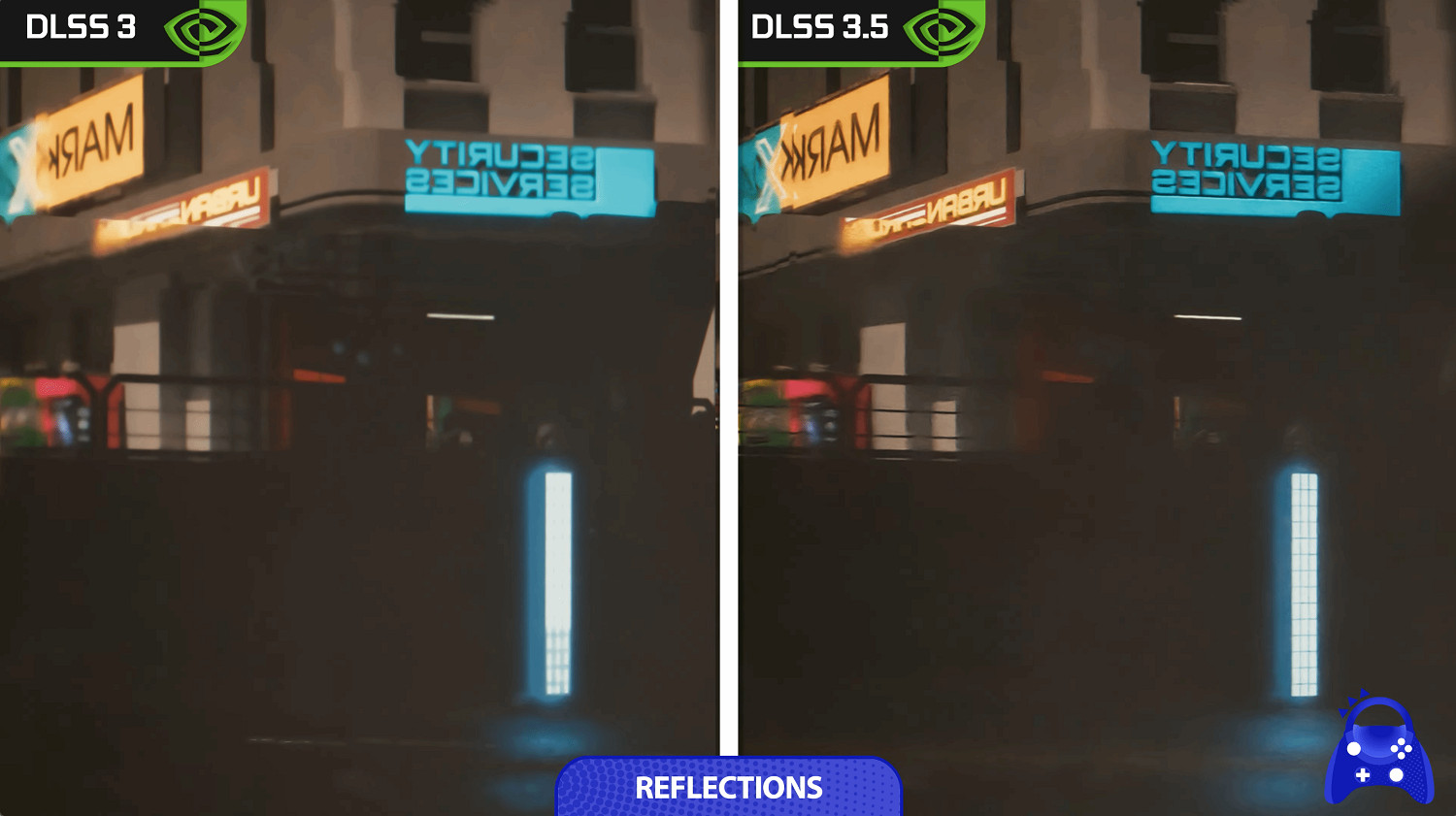 《賽博2077》DLSS 3和3.5畫面對比 視效提升明顯！