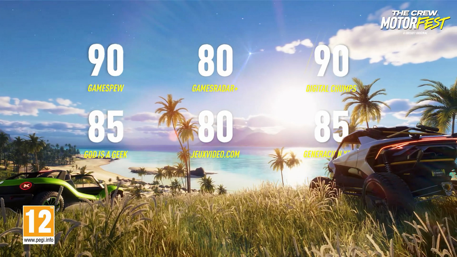 系列最佳作品!《飆酷車神:轟鳴盛典》媒體讚譽預告片