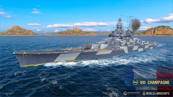 《碧藍航線》香檳艦船介紹 科研三期自由鳶尾戰列艦香檳原型 《碧藍航線》香檳艦船介紹 科研三期自由鳶尾戰列艦香檳原型