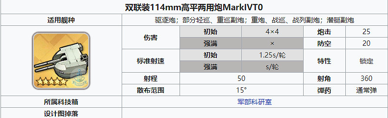 《碧藍航線》科研三期新驅逐炮怎麽樣 科研三期雙聯114強度簡評 《碧藍航線》科研三期新驅逐炮怎麽樣 科研三期雙聯114強度簡評