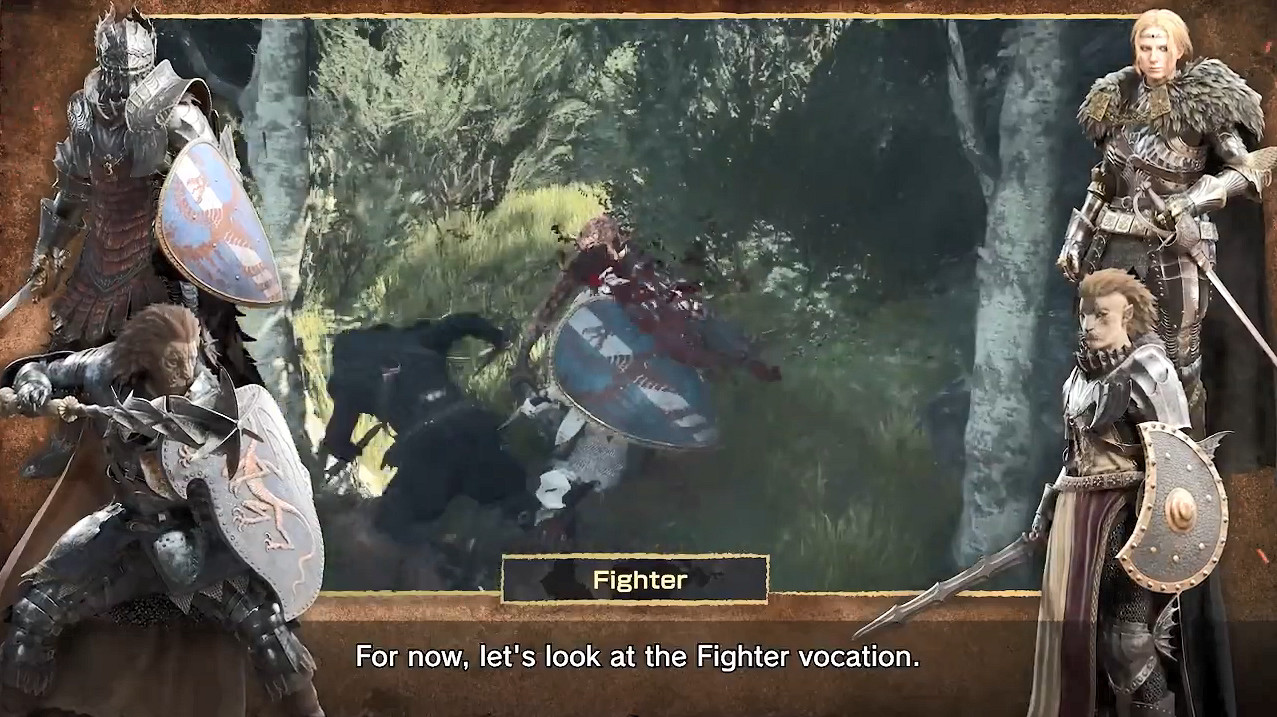 TGS23：《龍之信條2》新實機展示展示四種基礎職業