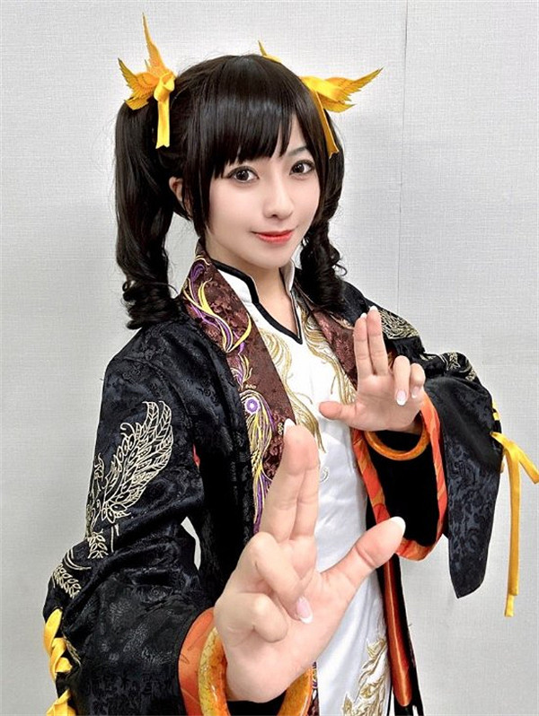 TGS23:萬代展台《鐵拳8》淩曉雨COS 清純可愛超還原！