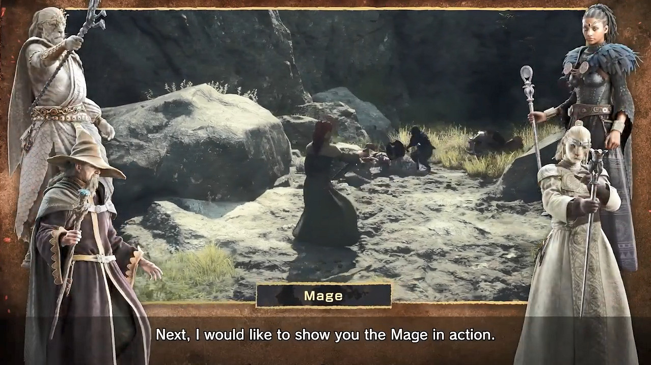 TGS23：《龍之信條2》新實機展示展示四種基礎職業