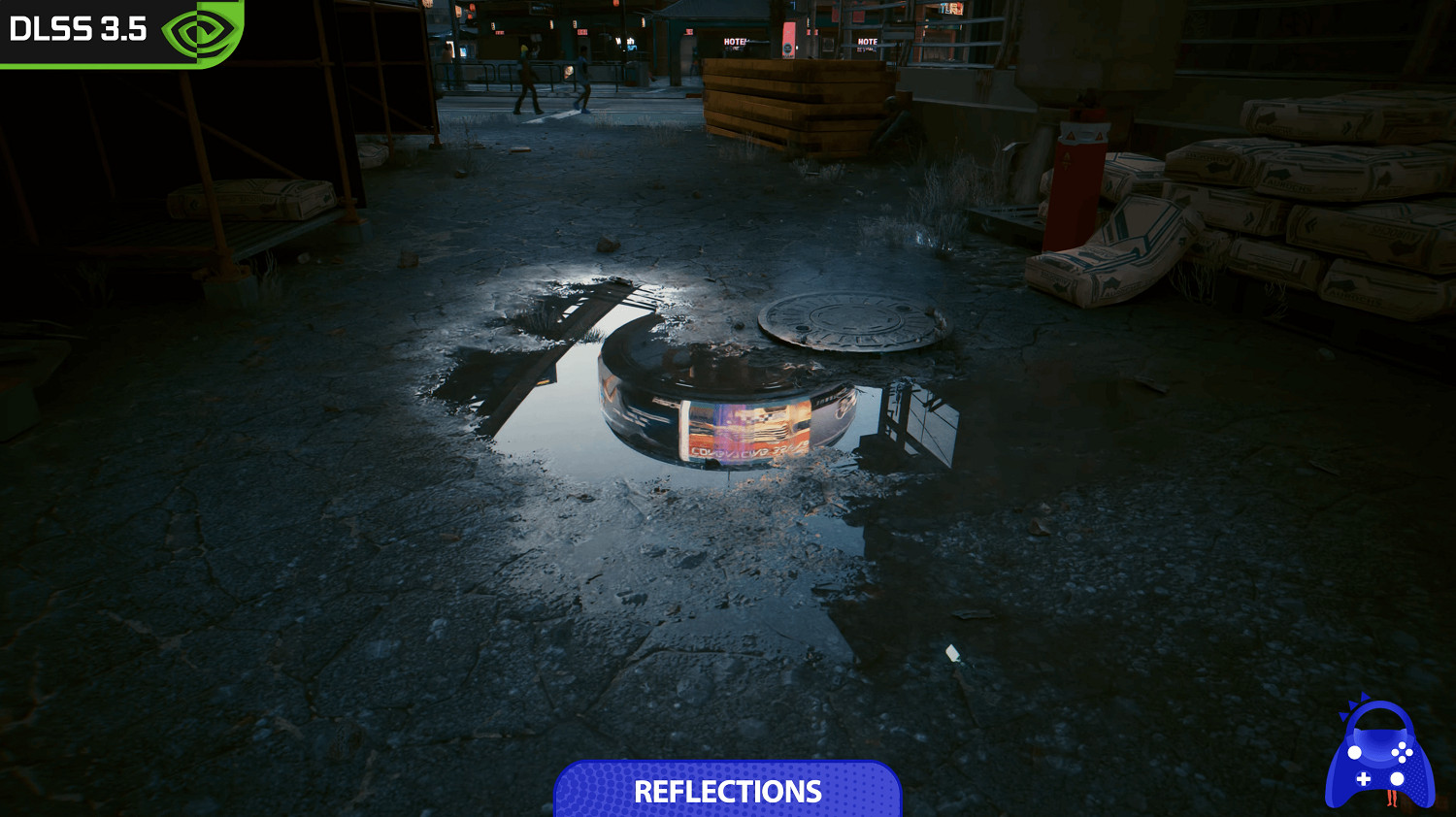 《賽博2077》DLSS 3和3.5畫面對比 視效提升明顯！