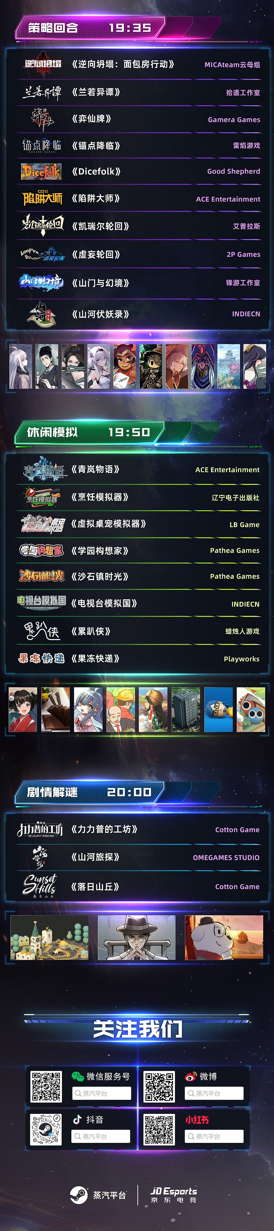 2023蒸汽平台鑒賞家大會：超40款精品點燃遊戲夢舞台！