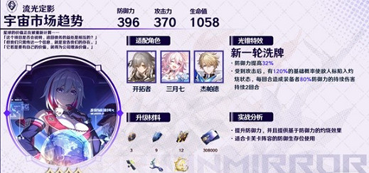 《崩壞星穹鐵道》1.3版下半光錐卡池介紹