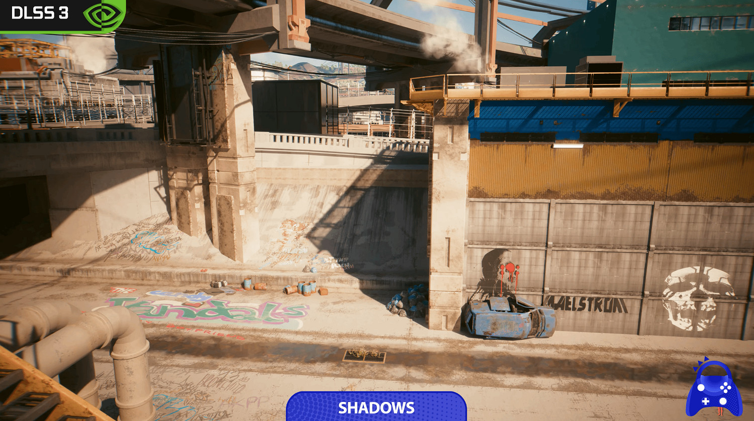 《賽博2077》DLSS 3和3.5畫面對比 視效提升明顯！