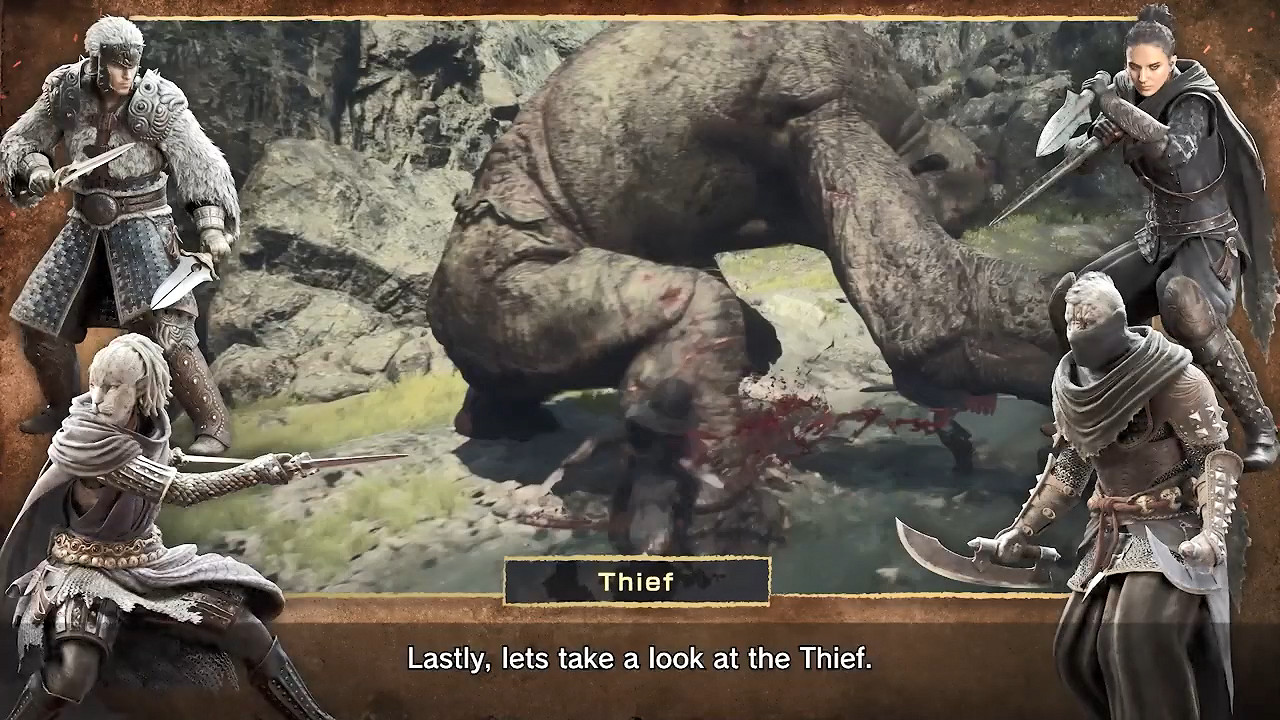 TGS23：《龍之信條2》新實機展示展示四種基礎職業