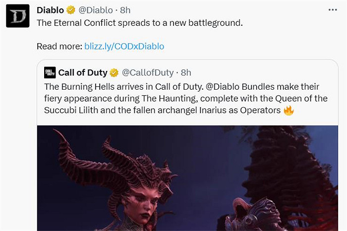 《COD19》×《暗黑4》連動：莉莉絲等皮膚確認加入！