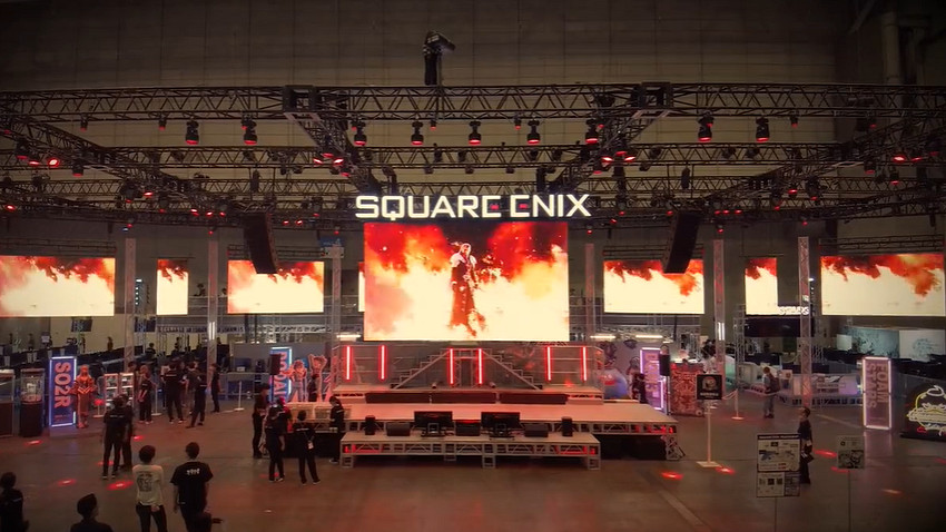 TGS23：《FF7重生》現場超帥歡迎儀式 真·燃起來了！