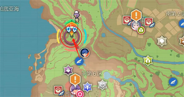 《寶可夢朱紫》凍裂之祠柱子位置詳解 《寶可夢朱紫》凍裂之祠柱子位置詳解