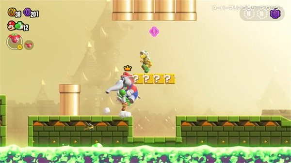 全是精華！任天堂公布《超級瑪利歐驚奇》6分鐘新影片