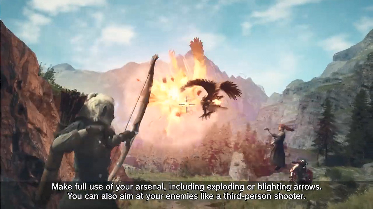 TGS23：《龍之信條2》新實機展示展示四種基礎職業